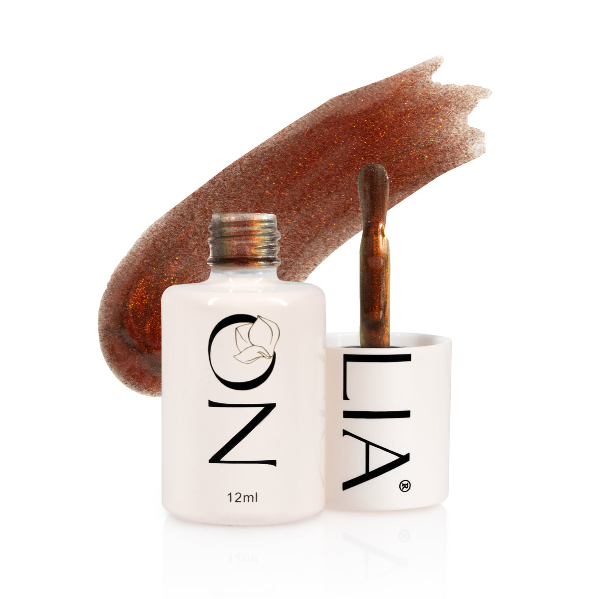 Oja semipermanenta Nolia Mirror MR11 - Red Illusion, 12ml