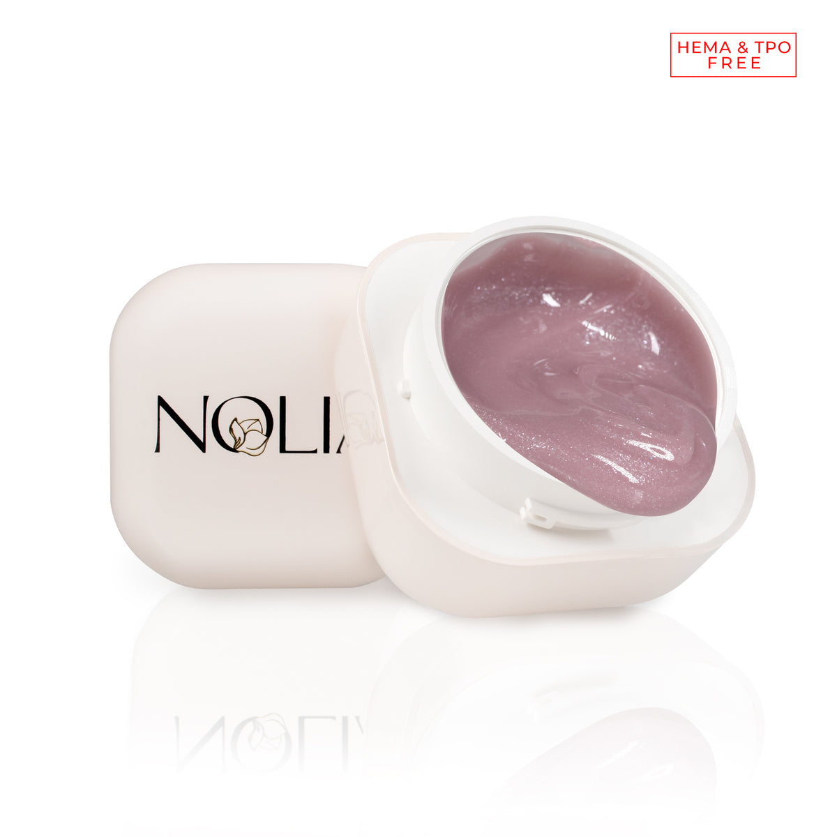 Gel de constructie Nolia Mousse Cover - Frosty Blush, 15/50ml