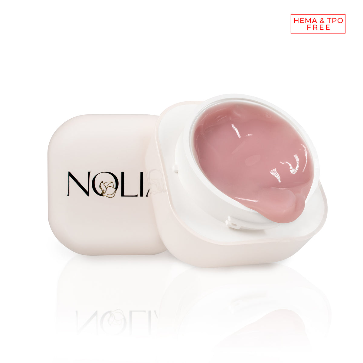 Gel de constructie Nolia Mousse Cover - Powder Pink, 15/50ml