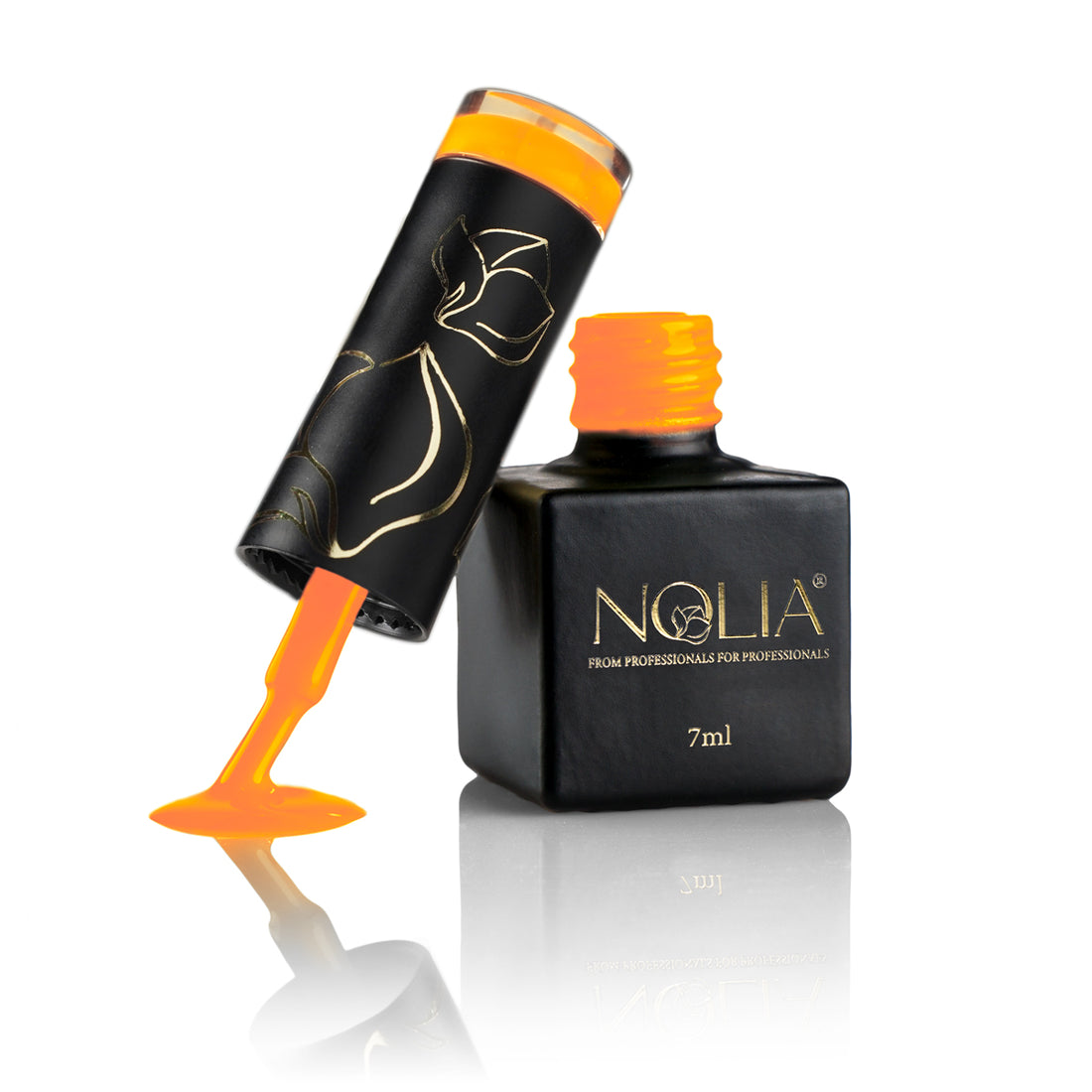 Gellack N099 - NEON CARROT - Nail Polishes - noliashop.ro 1