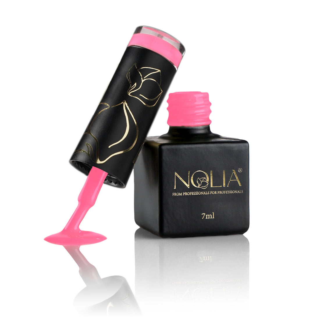 Gellack N150 - NEON PINK - Nail Polishes - noliashop.ro 1