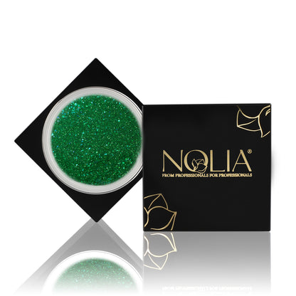 Neon Sparkling Builder Gel NS078 - JADE GREEN 15ml