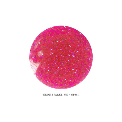 Neon Sparkling Builder Gel NS081 - CERISE 15ml