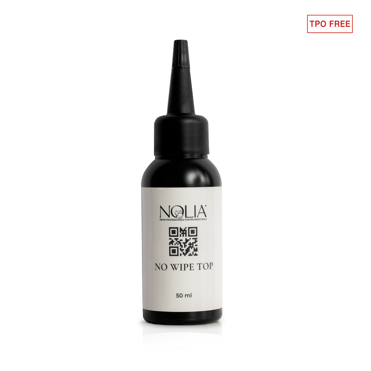No Wipe Top Coat Nolia - top coat semipermanent, 12/50ml