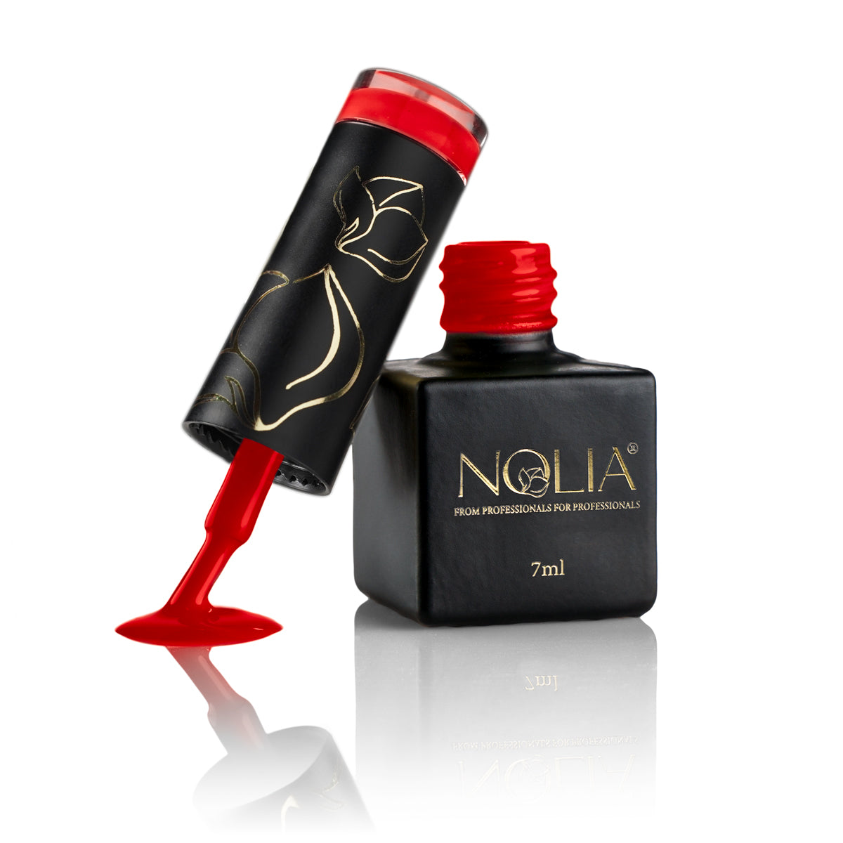 Gellack P127 - VENETIAN RED - Nail Polishes - noliashop.ro 1