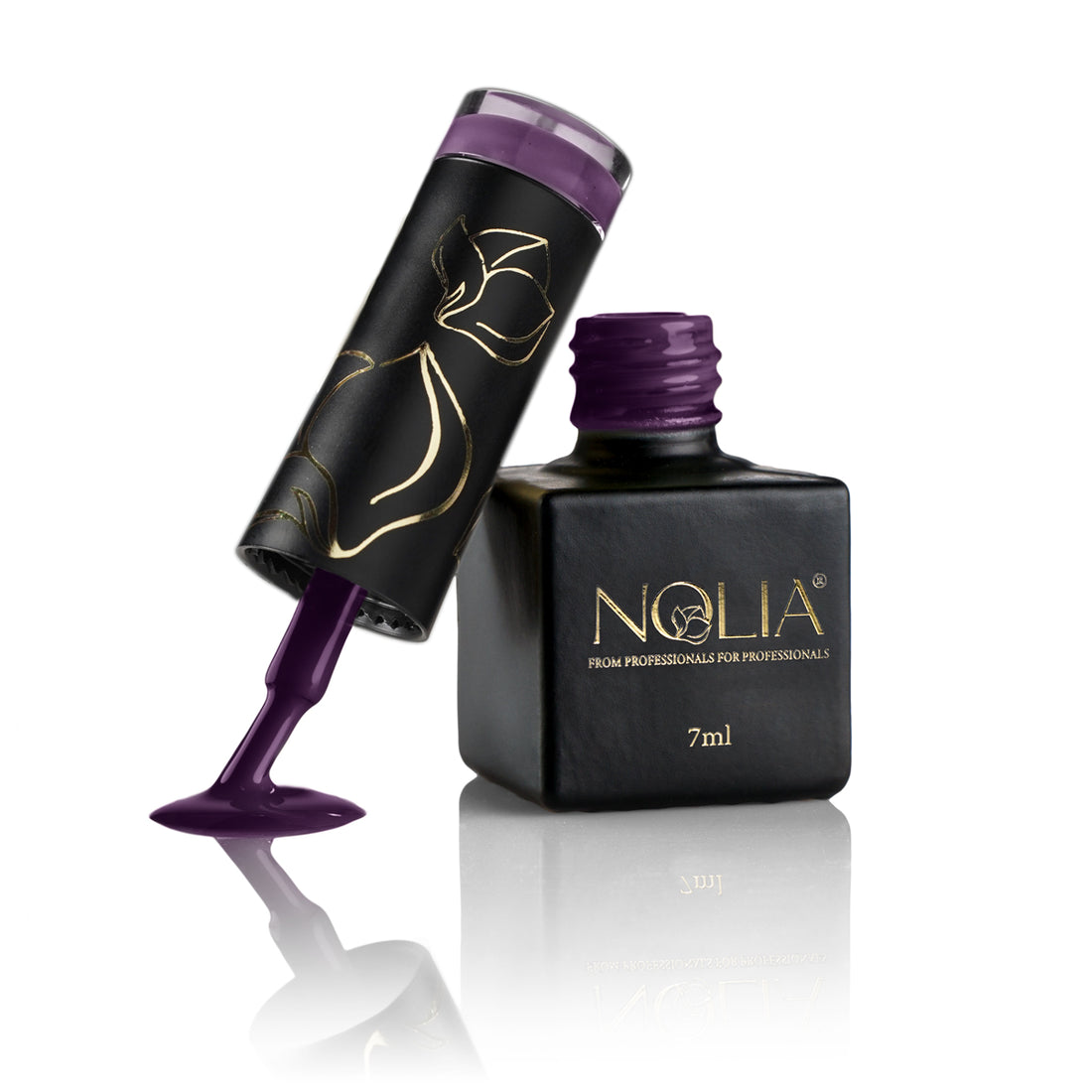 Gellack P894 - AUBERGINE - Nail Polishes - noliashop.ro 1