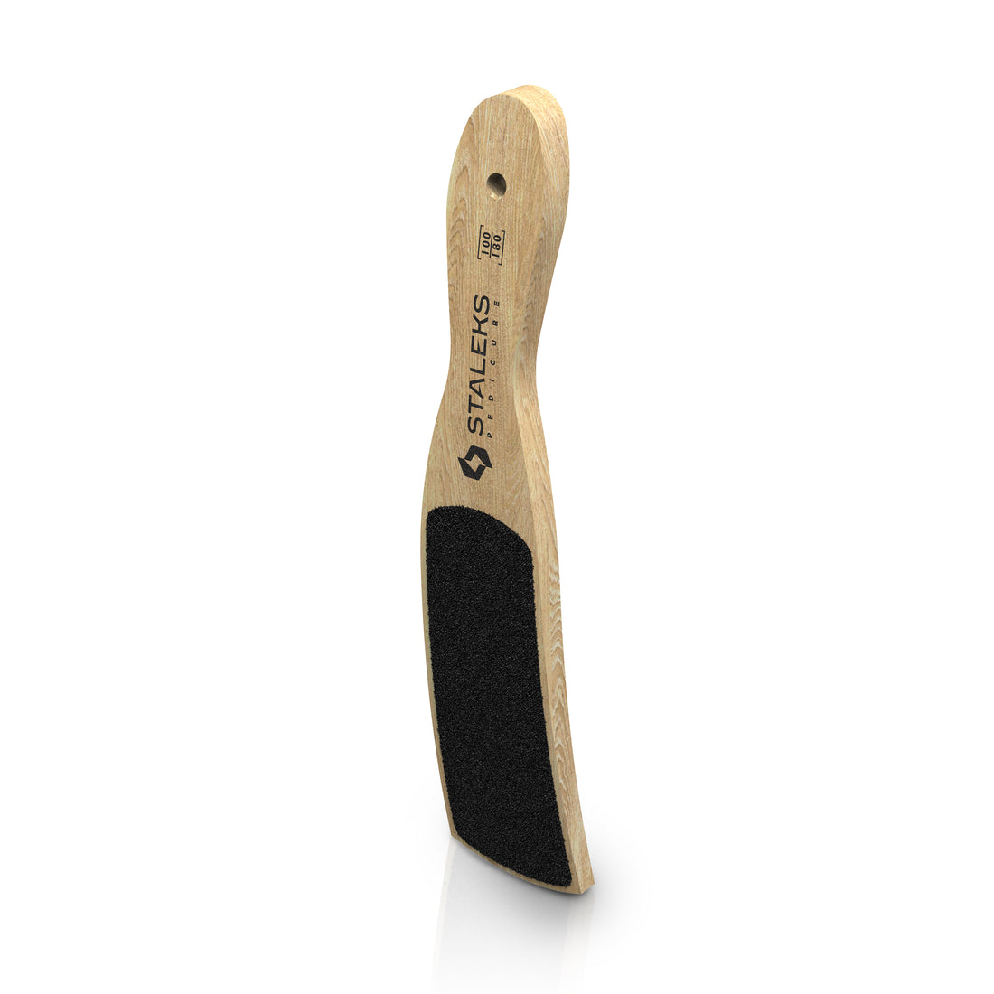 Pila pedichiura lemn curbata Staleks Beauty &amp; Care 10 Tip 2, granulatie 100/180