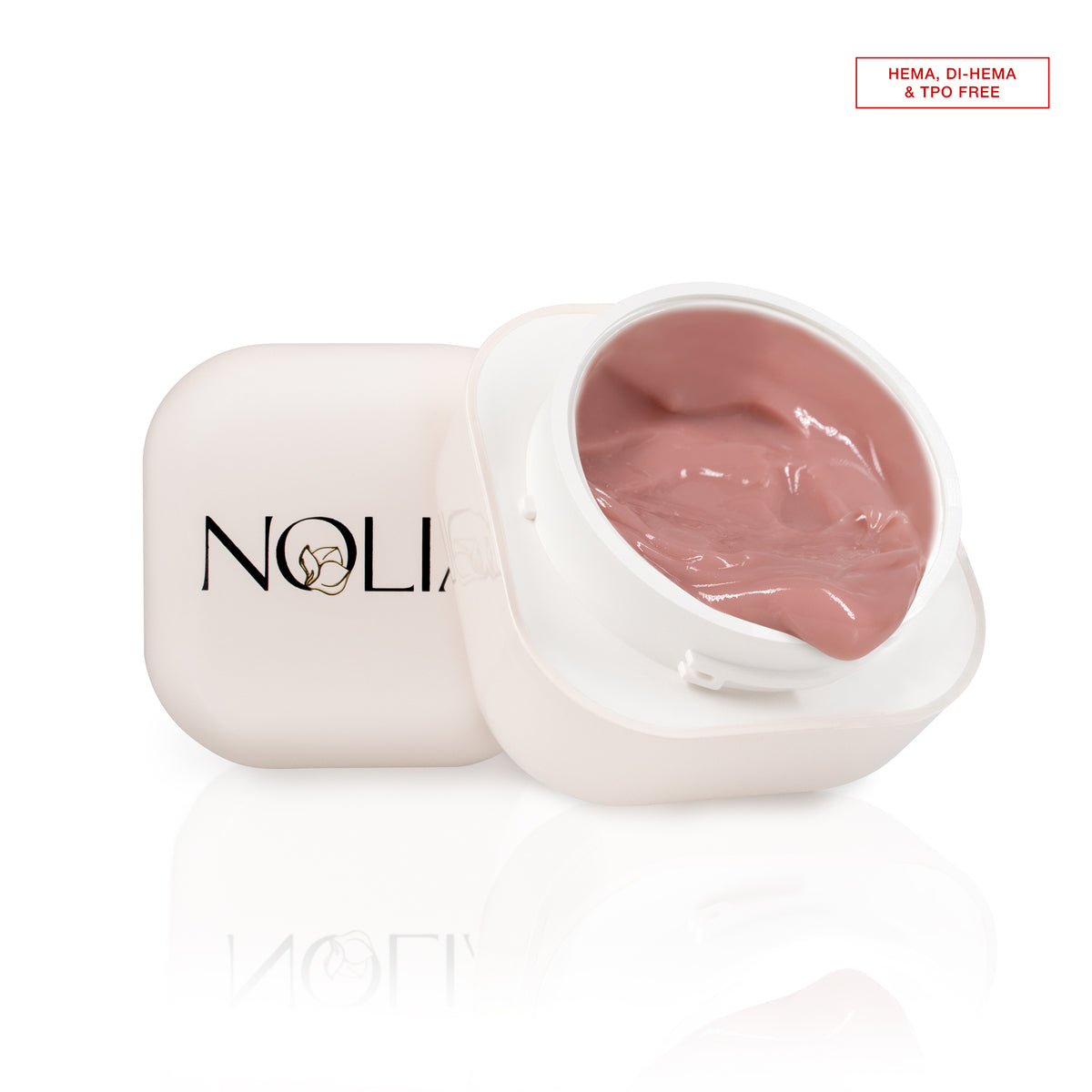 Gel de constructie Nolia ProHard Mousse - Dark Nude, 50ml