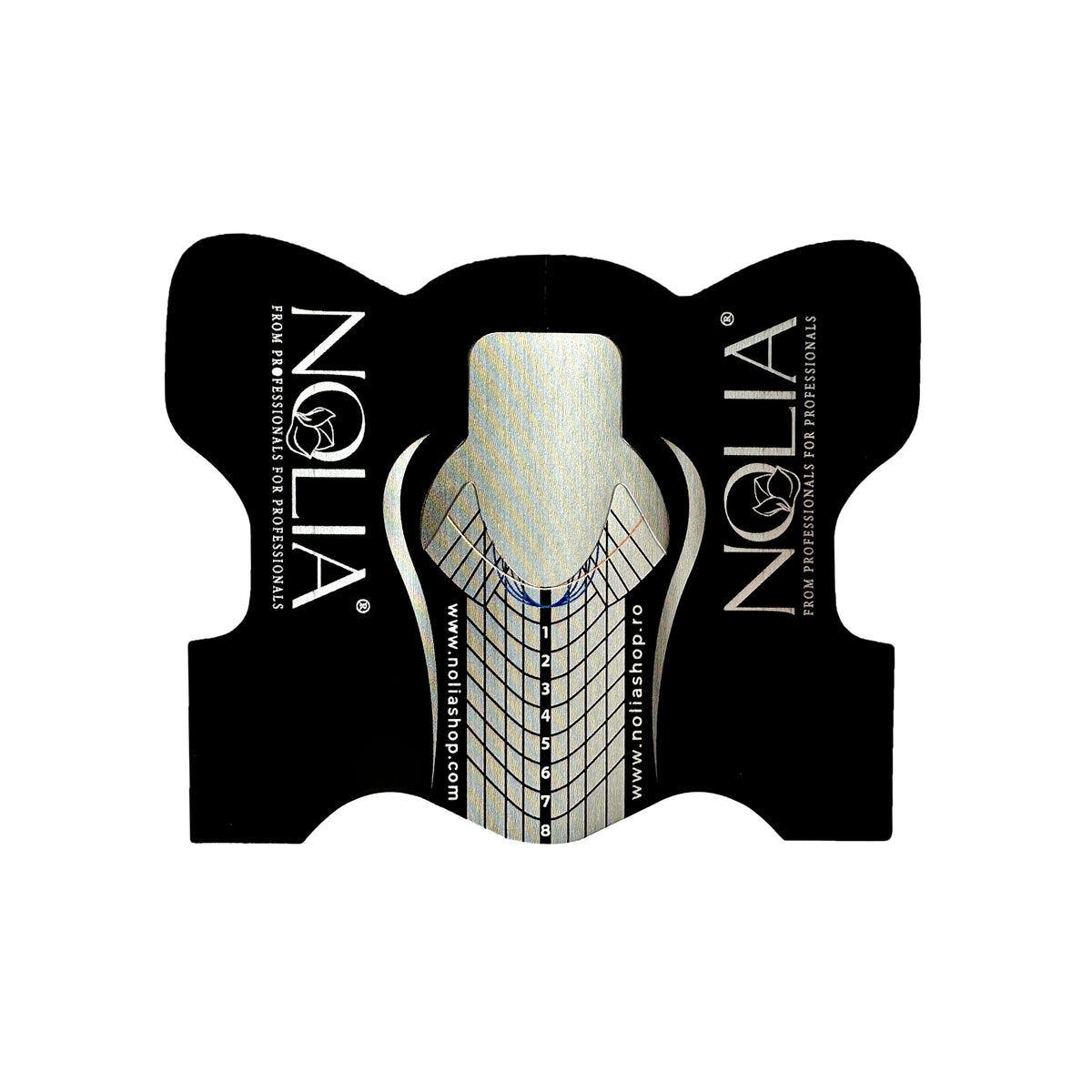 Sabloane constructie unghii Nolia ProLine AluPaper, 500 buc