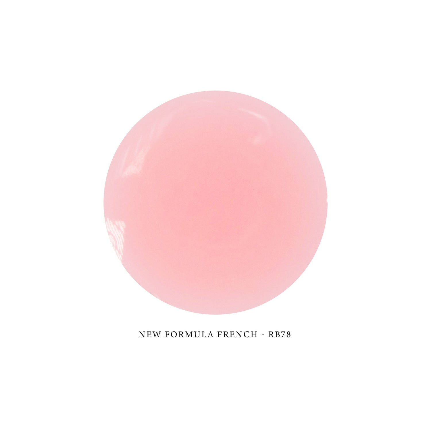 NEW FORMULA French Rubber Base RB78 - PEACHY PINK