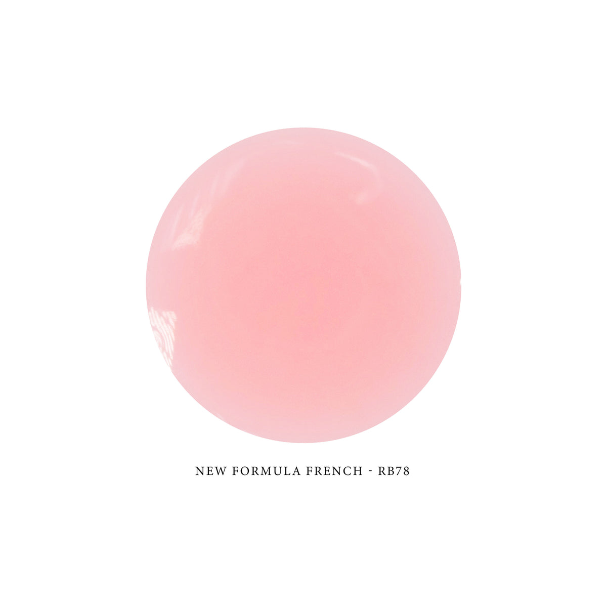 Rubber Base French Nolia RB78 - Peachy Pink, 12ml