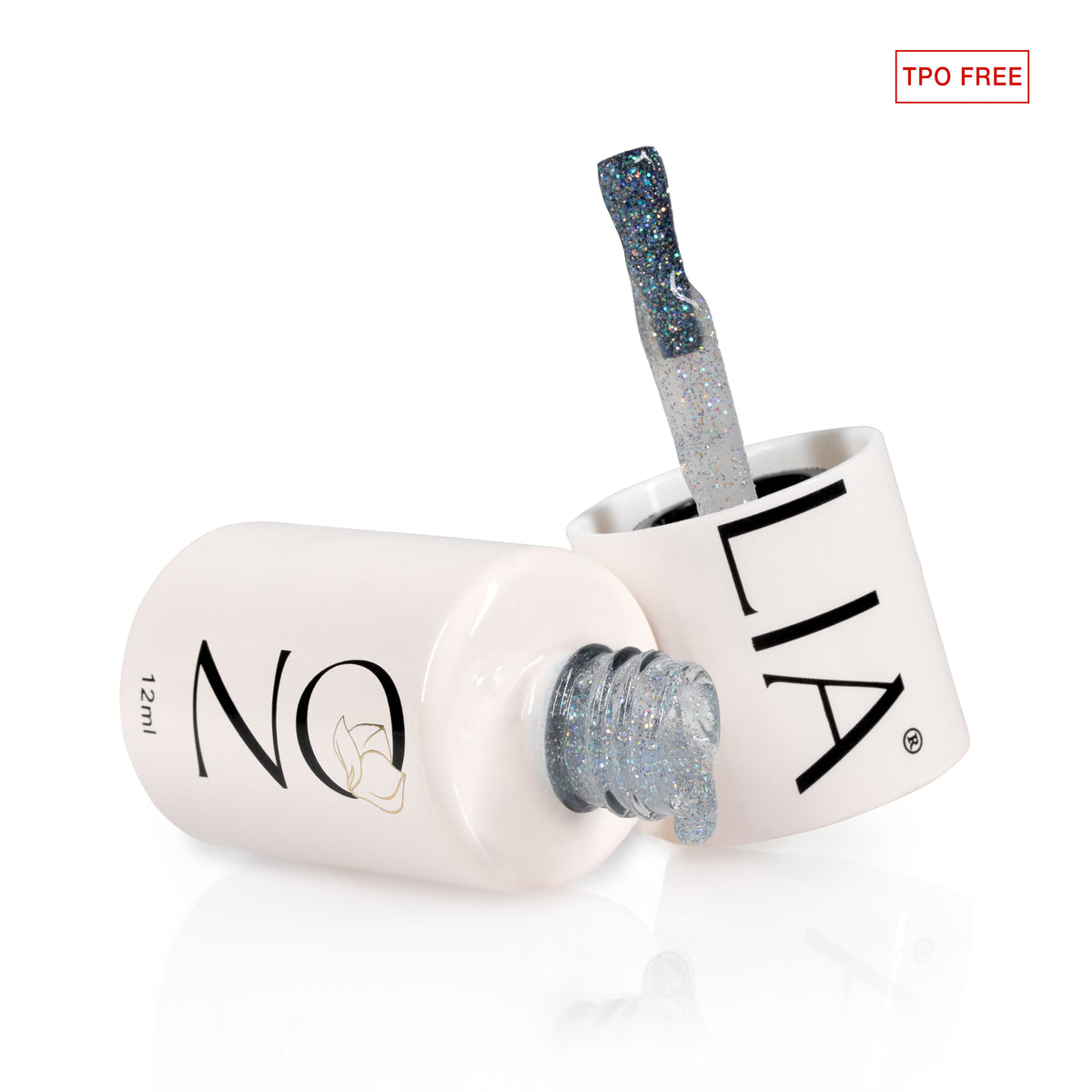 Reflective Top Nolia - Milky Way, top coat semipermanent, 12ml