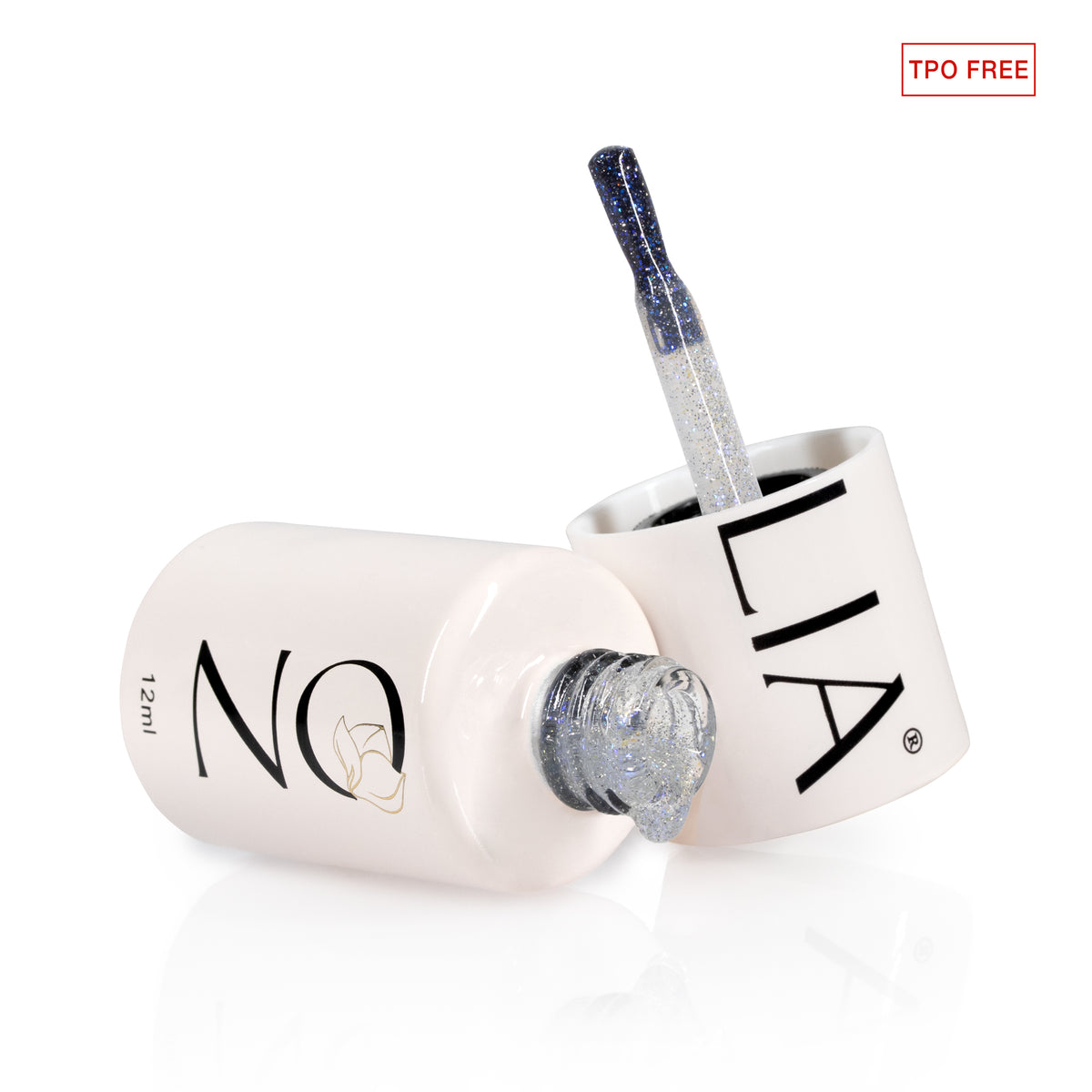 Reflective Top Nolia - Starburst, top coat semipermanent, 12ml
