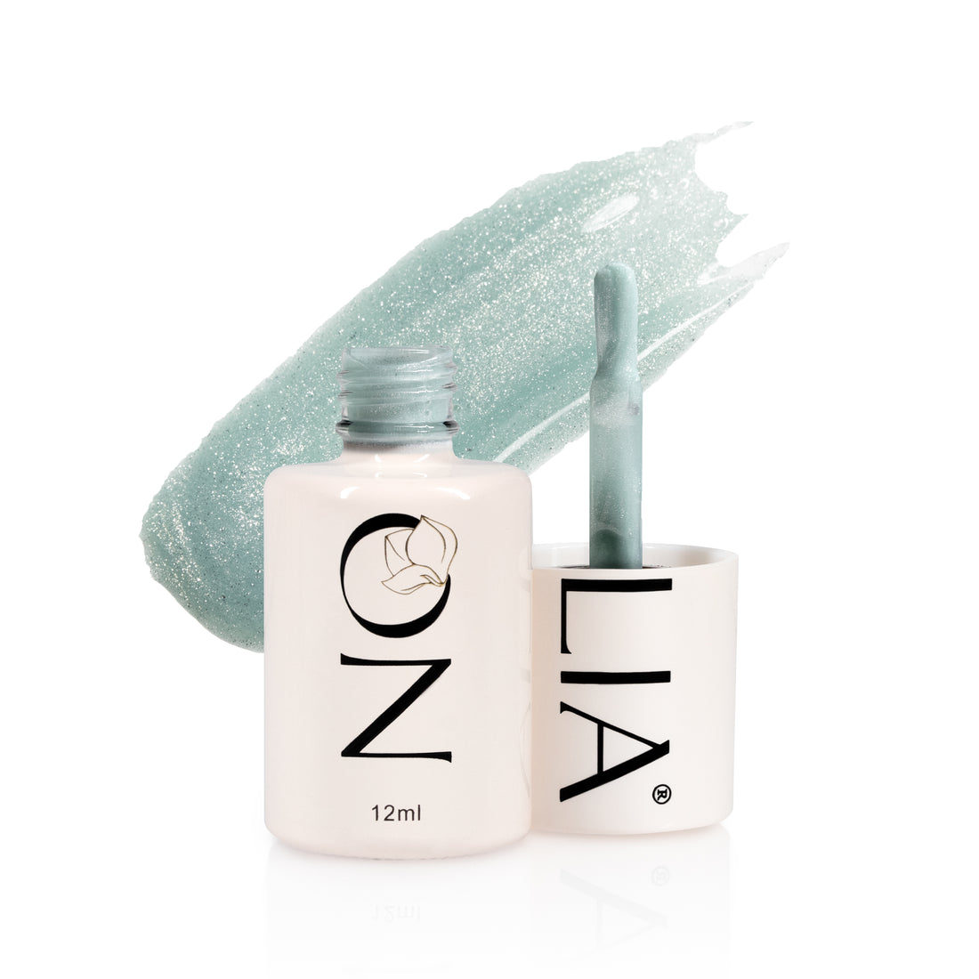 Rubber Base Nolia Cat-Eye - Crystal Mint