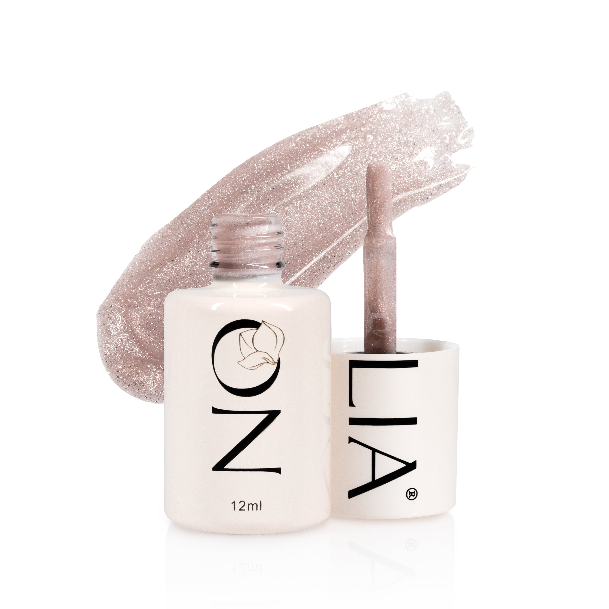 Rubber Base Nolia Cat-Eye - Crystal Nude