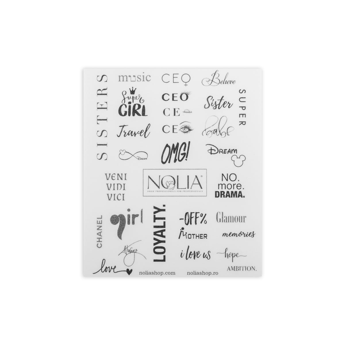 Stickere unghii Nolia - ST216