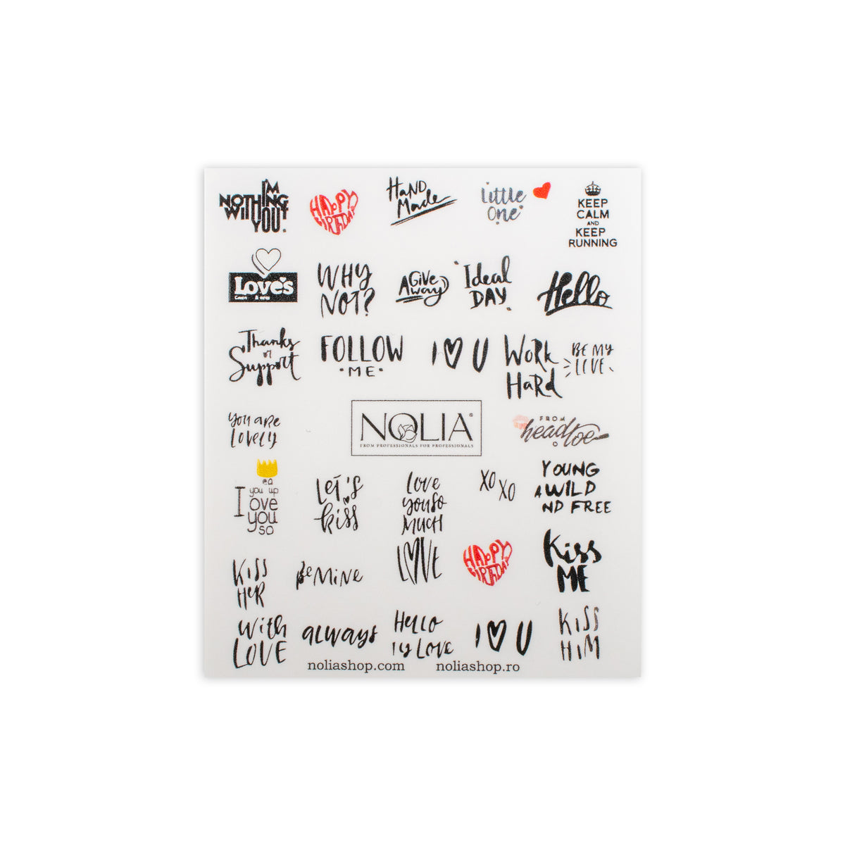 Stickere unghii Nolia - ST259