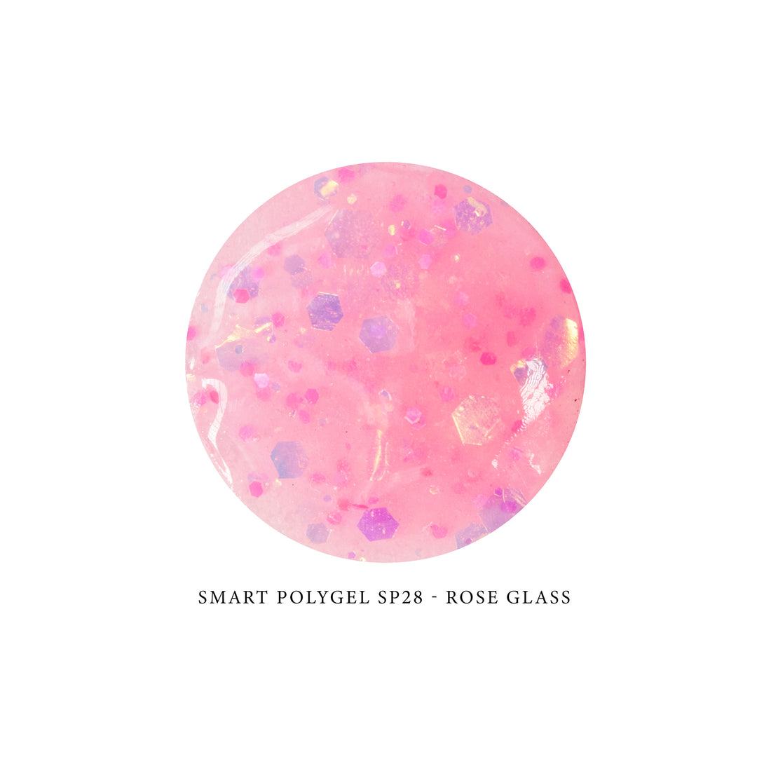 Smart Polygel SP28 - ROSE GLASS 15ml