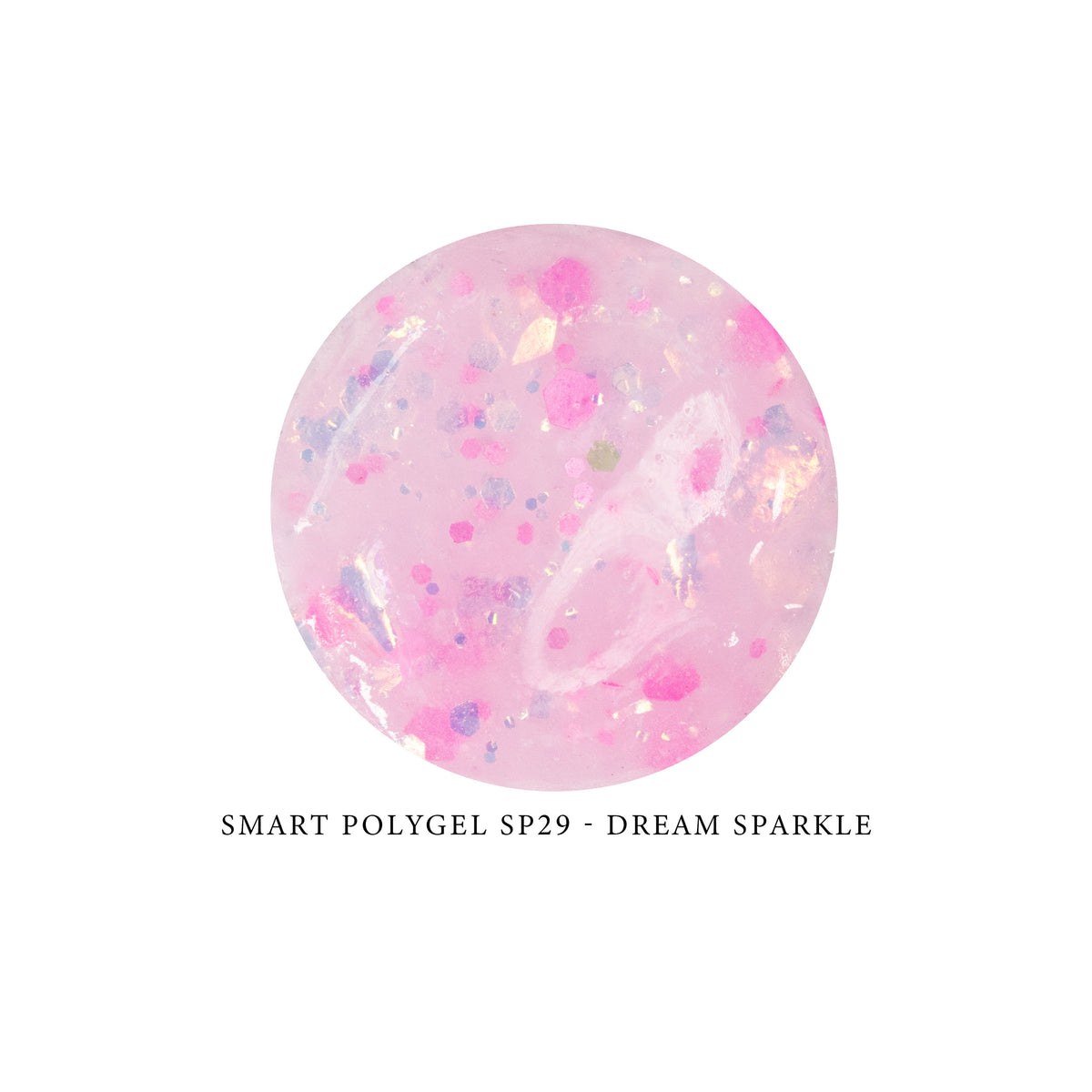 Polygel Nolia Smart SP29 - Dream Sparkle, 15ml