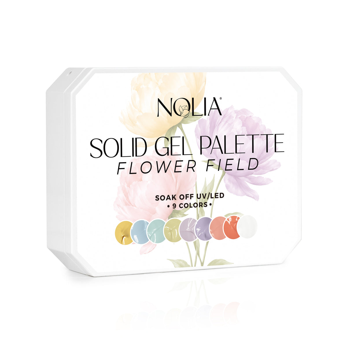 Paleta geluri colorate Nolia Solid Gel - Flower Field