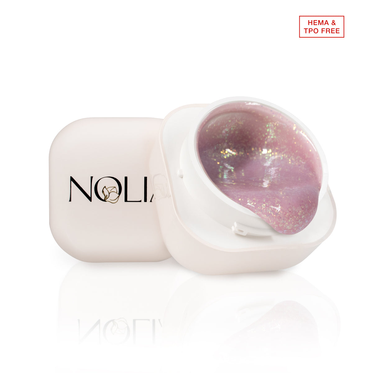 Gel de constructie Nolia SparkleSculpt - Carolina Allspice, 15ml