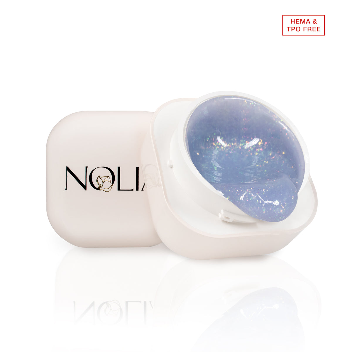Gel de constructie Nolia SparkleSculpt - Morning Glory, 15ml