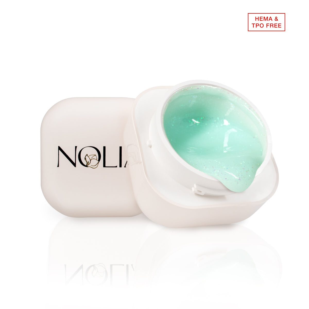 Gel de constructie Nolia SparkleSculpt - Mohito, 15ml