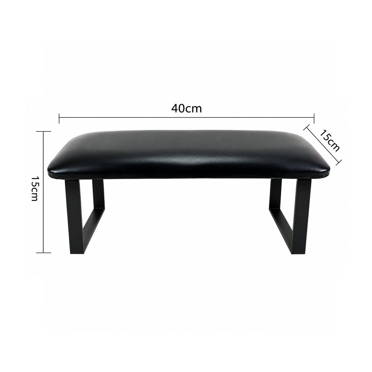 Suport pentru mana Nolia Studio Rest - negru
