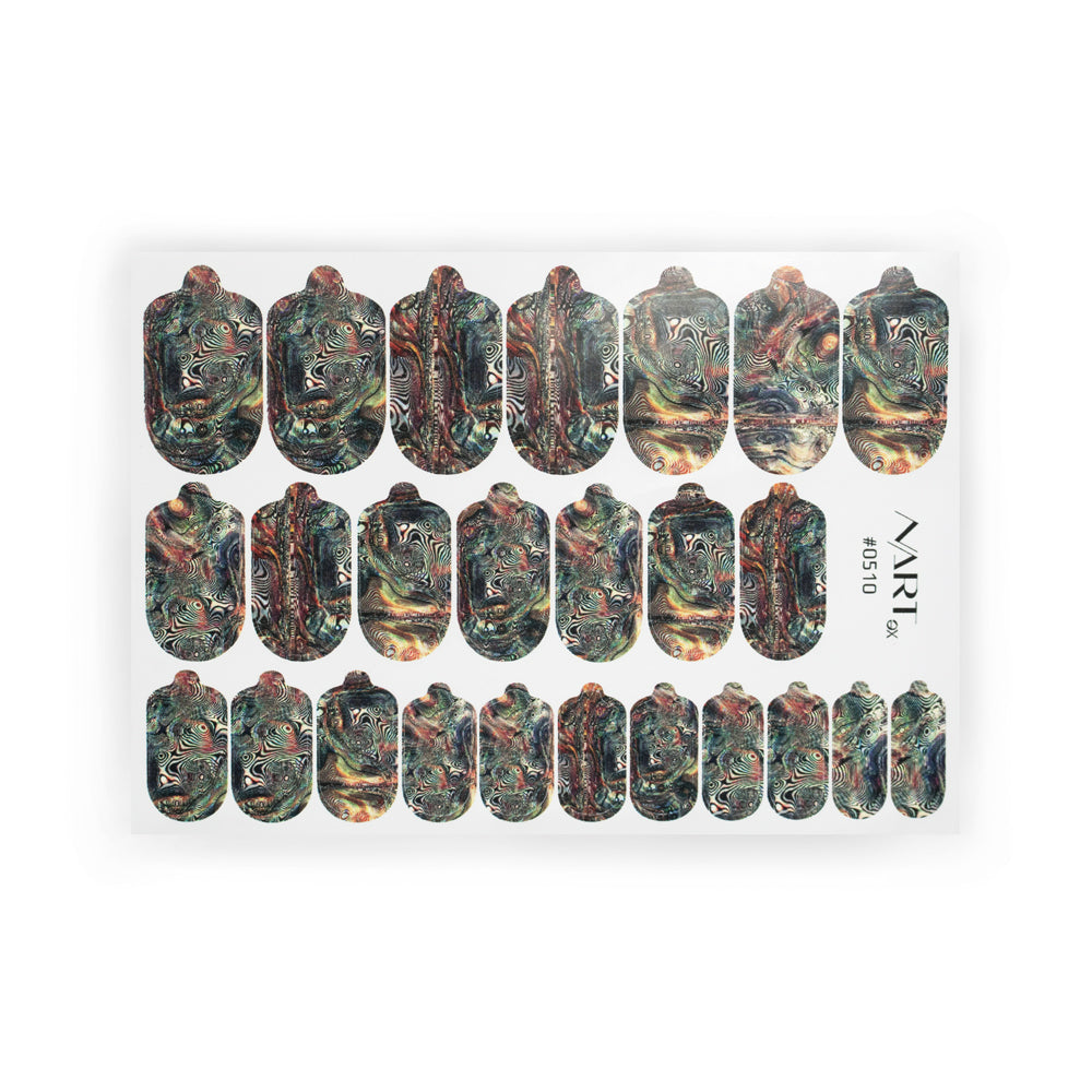 Stickere unghii Nolia Wraps BAZAN - WB0510