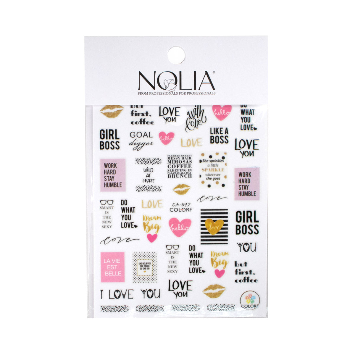 Stickere unghii Nolia - ST012