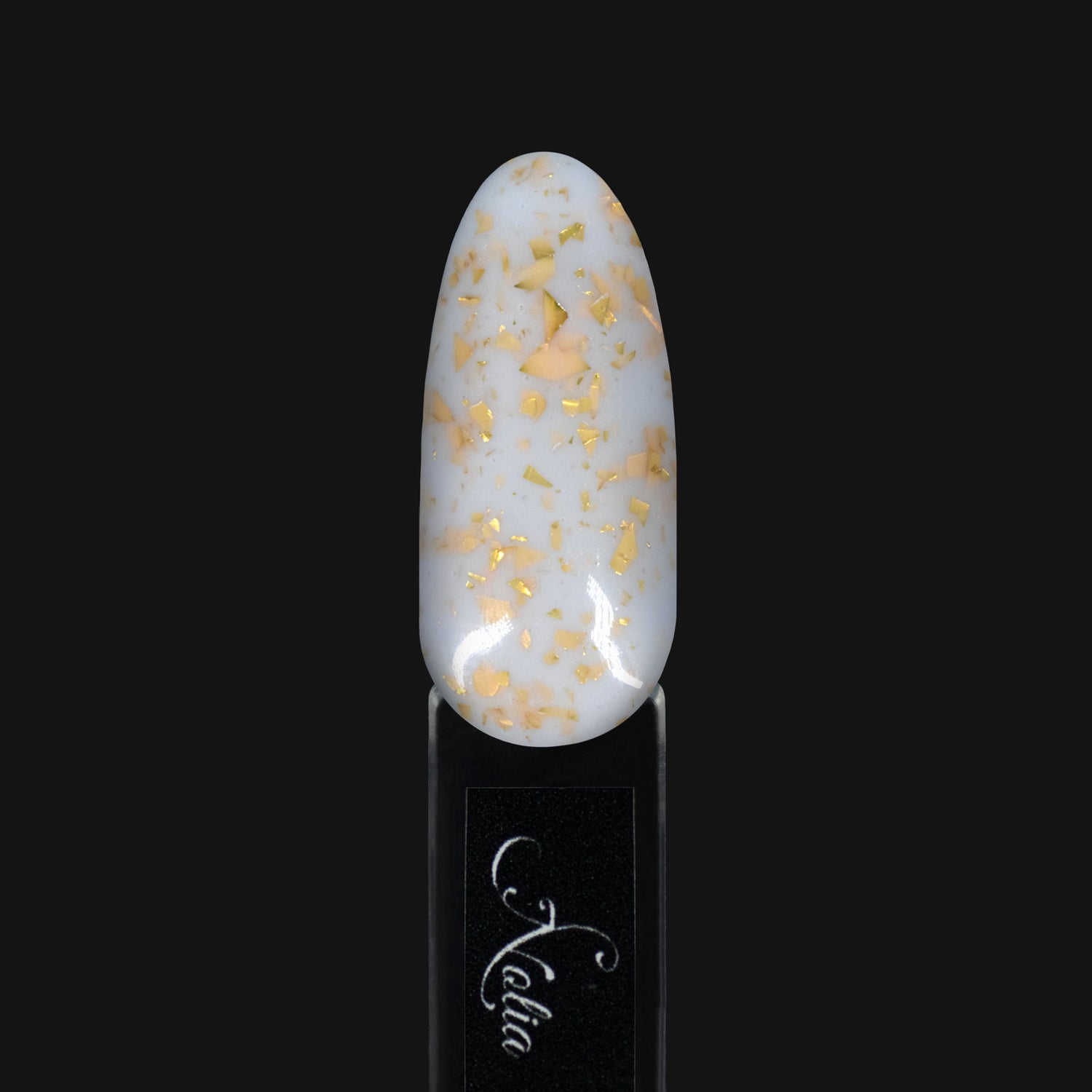 Confetti Rubber Base CRB051- MILKY GOLD - Nail Polishes - noliashop.ro 3