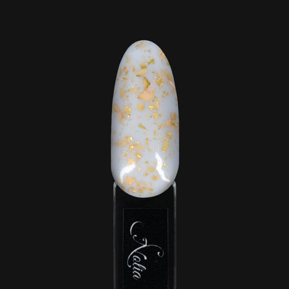 Confetti Rubber Base CRB051- MILKY GOLD - Nail Polishes - noliashop.ro 3